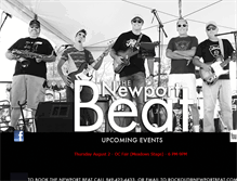 Tablet Screenshot of newportbeat.com